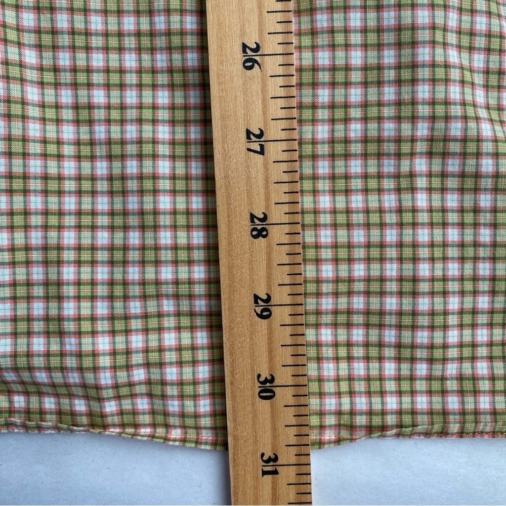 BEVILACQUA Italy Men's Button Up Shirt Plaid Check Size L - Picture 10 of 10